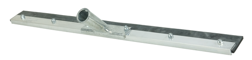18" Floor Squeegee, Straight, Metal Frame, Heavy-Duty Rubber Blade