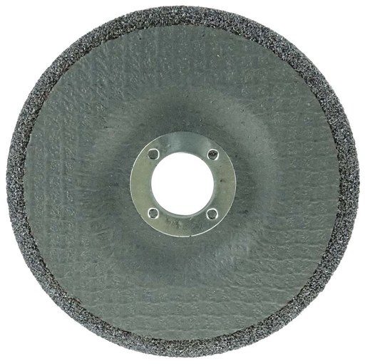 4-1/2" x 1/4" TIGER ZIRC Type 27 Grinding Wheel, Z24T, 7/8" A.H.