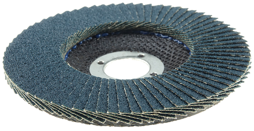 5" Tiger Disc Abrasive Flap Disc, Flat (TY27), Phenolic Backing, 60Z, 7/8" Arbor Hole