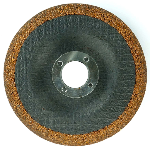 4-1/2" x 1/4" TIGER CERAMIC Type 27 Grinding Wheel CER24R 7/8 A.H.