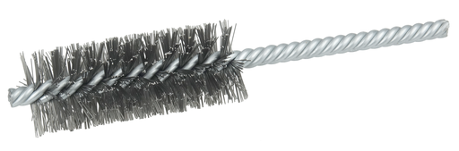 1" Power Tube Brush, .0104" Steel Wire Fill, 2-1/2" Brush Length