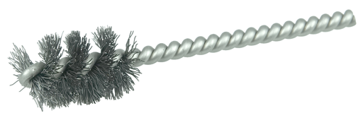 11/16" Power Tube Brush, .005" Steel Wire Fill, 1" Brush Length