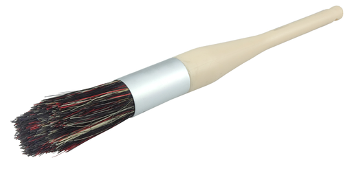 1" Vortec Pro Parts Cleaning Brush, Tampico Fill, Foam Round Sash Handle