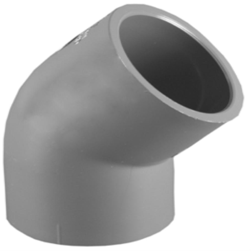 2 SCH 80 45 DEGREE ELBOW SXS