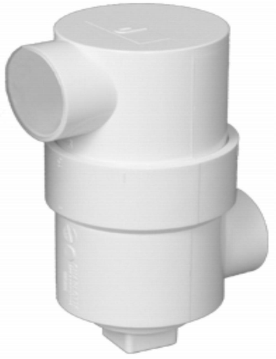 3 x 6 x 1 1/2 DWV DRUM TRAP W/CLEANOUT