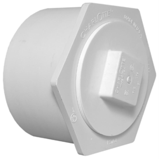 12 x 8 DWV FLUSH BUSH COUT ADAP W/PLUG