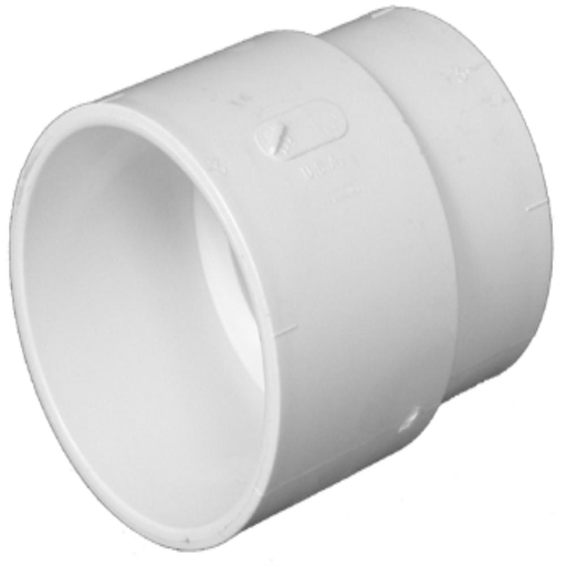 3 x 3 DWV SPIGOT ADAP CAST IRON HUBXHUB