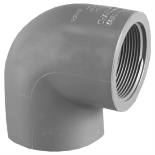 1 1/2 PVC SCH 80 90 DEG ELBOW SOCXFPT