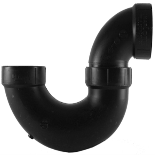 2 DWV P-TRAP WITH SOLVENT WELD JOINT
