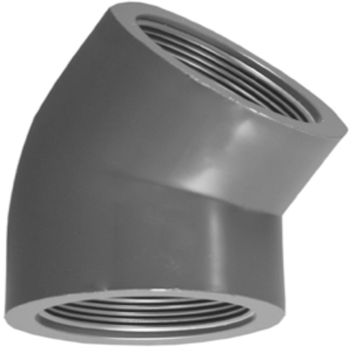 3 PVC SCH 80 45 DEG ELBOW FPTXFPT