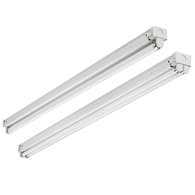 Z 2 32 MV 2-Light 48 in. White T8 Fluorescent Low-Profile Strip