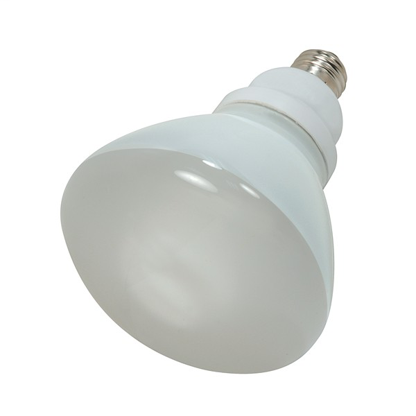 23 watt; R40 Compact Fluorescent; 2700K; 82 CRI; Medium base; 120 volts