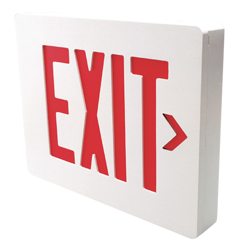 Product image for DUAL SESRW EXIT SIGN SGL RED LTRS W