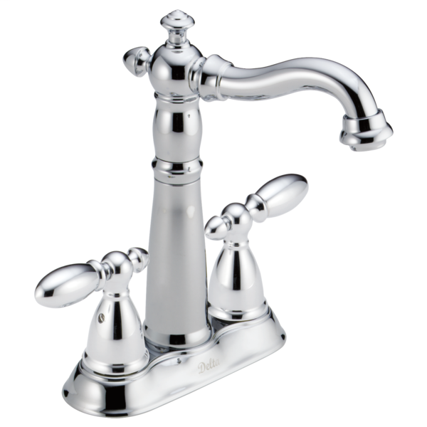 Victorian Two Handle Bar / Prep Faucet - Chrome
