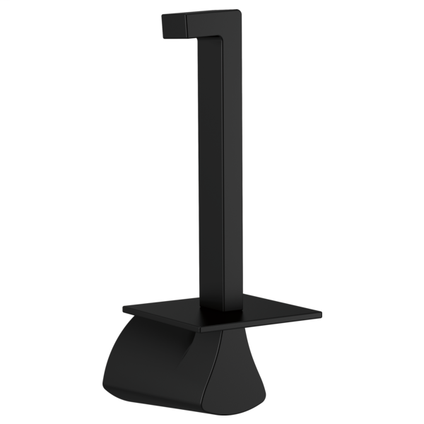 Zura Vertical Tissue Holder - Matte Black