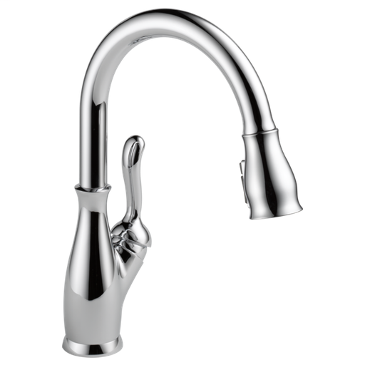 Leland Single Handle Pull-Down Kitchen Faucet with ShieldSpray Technology - Chrome