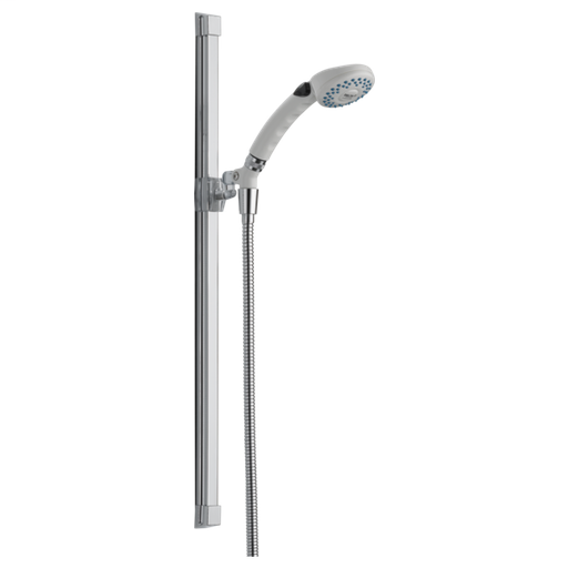 Fundamentals 2-Setting Glide Rail Hand Shower - White
