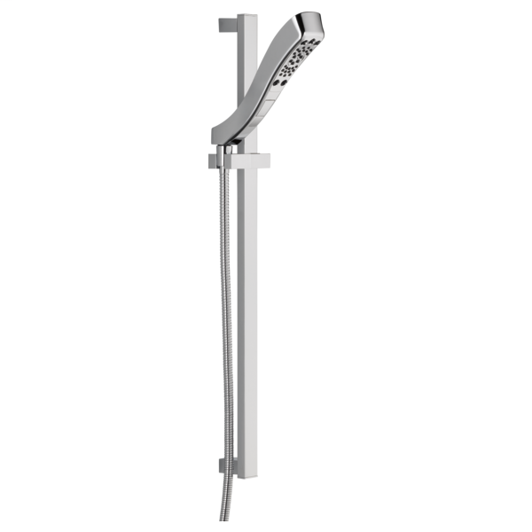 H2Okinetic 4-Setting Slide Bar Hand Shower - Chrome