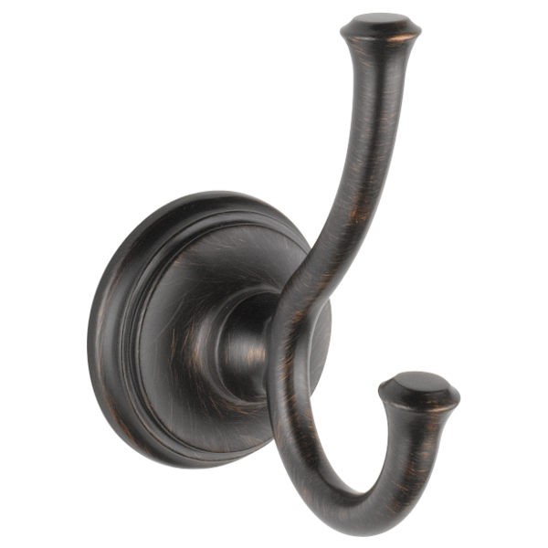 Cassidy Double Robe Hook - Venetian Bronze
