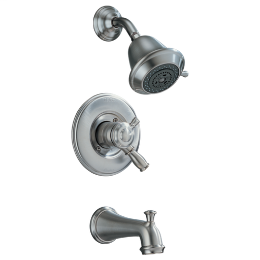 Yorkshire Monitor 17 Series Tub and Shower Trim - Stainless