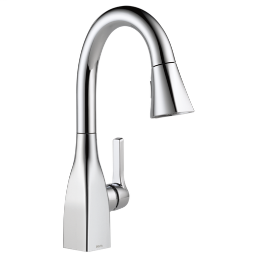 Mateo Single Handle Pull-Down Bar / Prep Faucet - Chrome