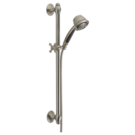 Fundamentals Premium 5-Setting Slide Bar Hand Shower - Stainless
