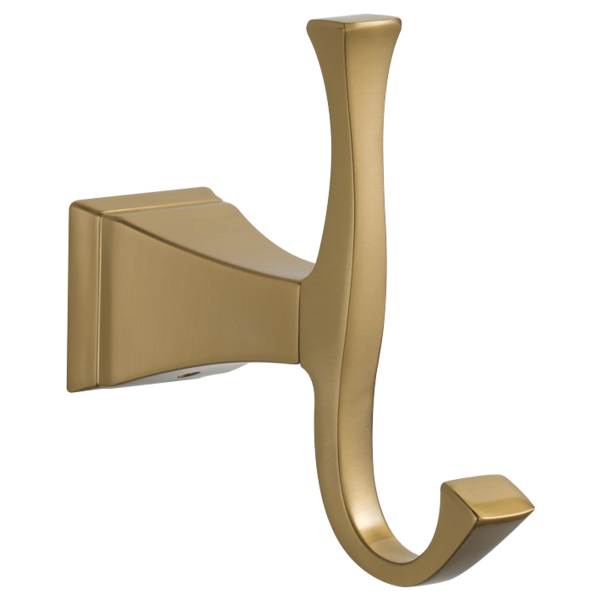 Dryden Double Robe Hook - Champagne Bronze