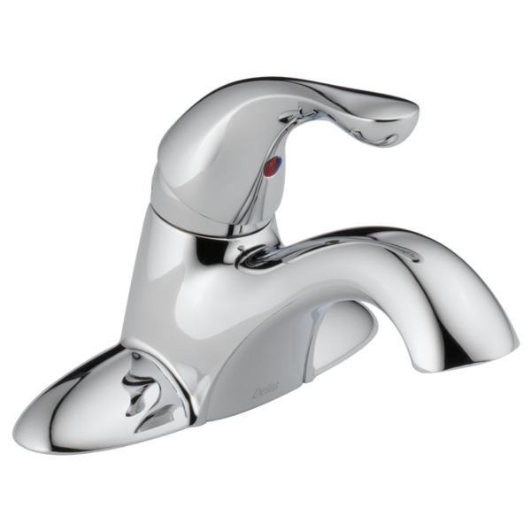 Classic Single Handle Centerset Bathroom Faucet - Chrome