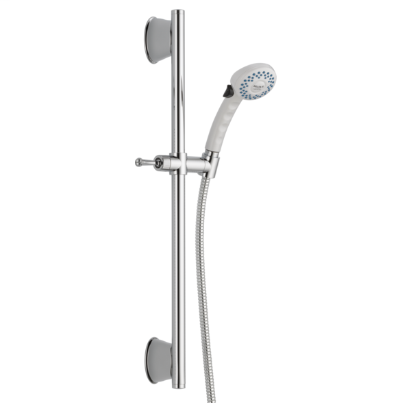 Slide Bar Hand Shower - White