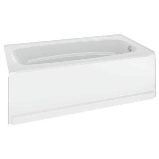 Classic 400 60" x 32" Bathtub - Right Drain - High Gloss White