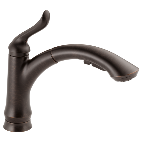 Linden Single Handle Pull-Out Kitchen Faucet - Venetian Bronze