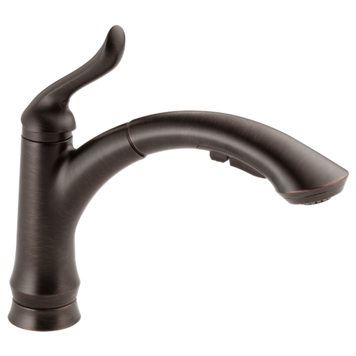 Linden Single Handle Pull-Out Kitchen Faucet - Venetian Bronze