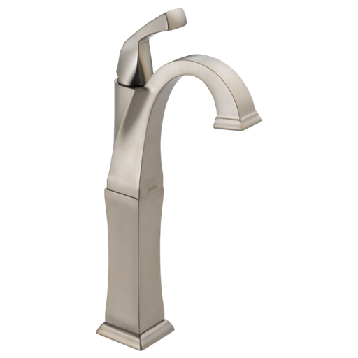 Dryden Single Handle Vessel Bathroom Faucet - Spotshield Stainless