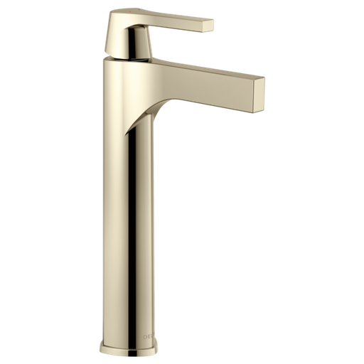 Zura Single Handle Vessel Bathroom Faucet - Polished Nickel