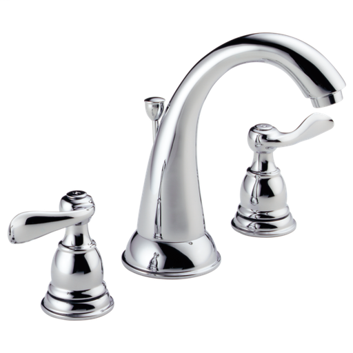 Windemere Two Handle Widespread Bathroom Faucet - Chrome