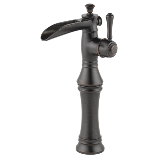 Cassidy Single Handle Channel Vessel Bathroom Faucet - Venetian Bronze