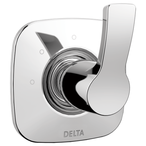 Tesla 3-Setting 2-Port Diverter Trim - Chrome