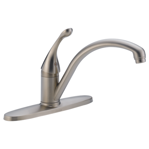 Collins Single Handle Kitchen Faucet - Stainless