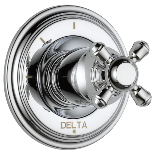 Cassidy 3-Setting 2-Port Diverter Trim - Less Handle - Chrome