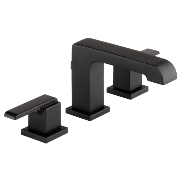 Ara Two Handle Widespread Bathroom Faucet - Matte Black