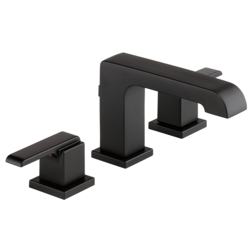 Ara Two Handle Widespread Bathroom Faucet - Matte Black