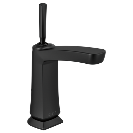 Vesna Single Handle Centerset Bathroom Faucet - Matte Black