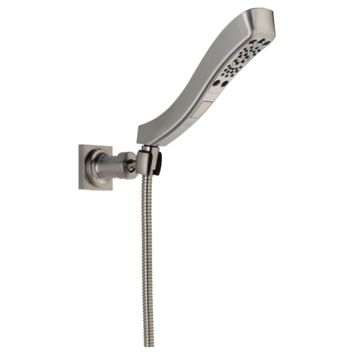 H2Okinetic 4-Setting Adjustable Wall Mount Hand Shower - Stainless