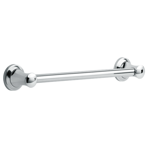 Delta 18" Transitional Decorative ADA Grab Bar - Chrome