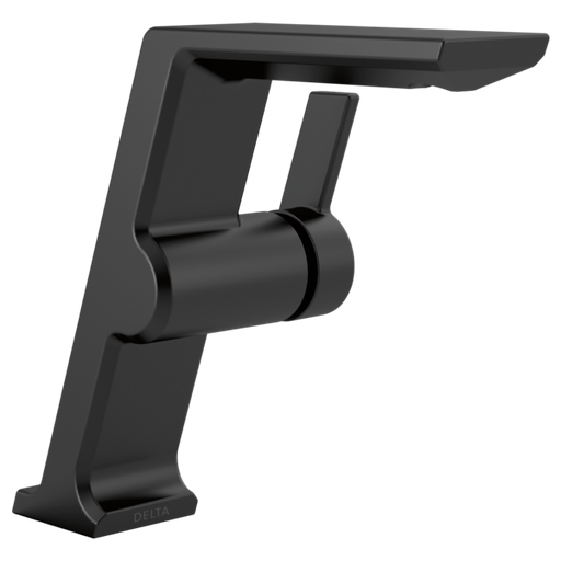 Pivotal Single Handle Mid-Height Vessel Bathroom Faucet - Matte Black