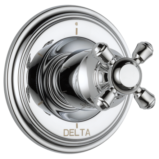 Cassidy 6-Setting 3-Port Diverter Trim - Less Handle - Chrome