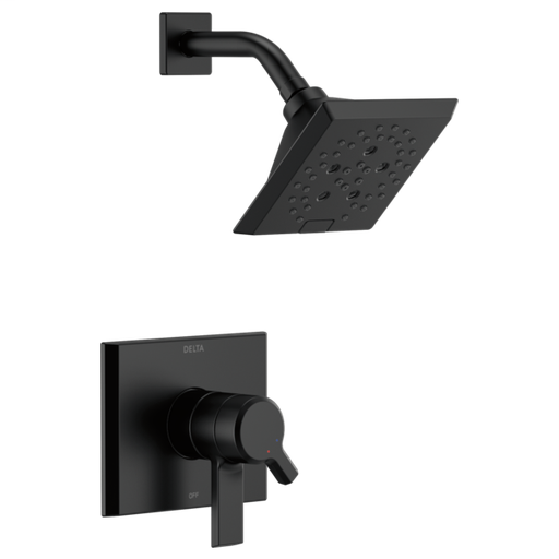 Pivotal Monitor 17 Series H2Okinetic Shower Trim - Matte Black