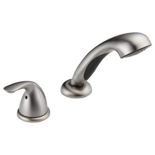 Classic Hand Shower w/ Transfer Valve - Roman Tub - Stainless