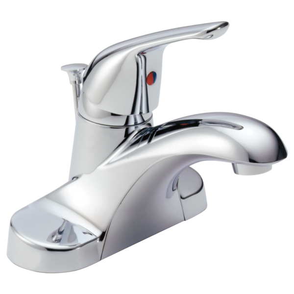Foundations Single Handle Centerset Bathroom Faucet - Chrome