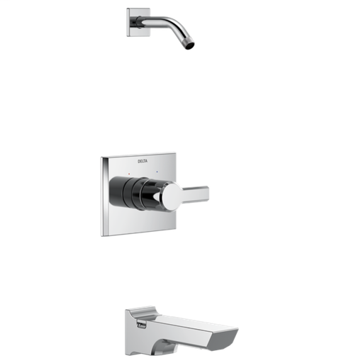 Pivotal Monitor 14 Series Tub and Shower Trim - Less Head - Chrome
